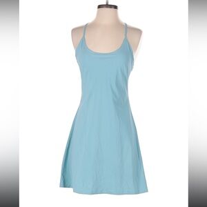 Outdoor Voices Exercise Dress Light blue Athletic Built-in Shorts Size Medium